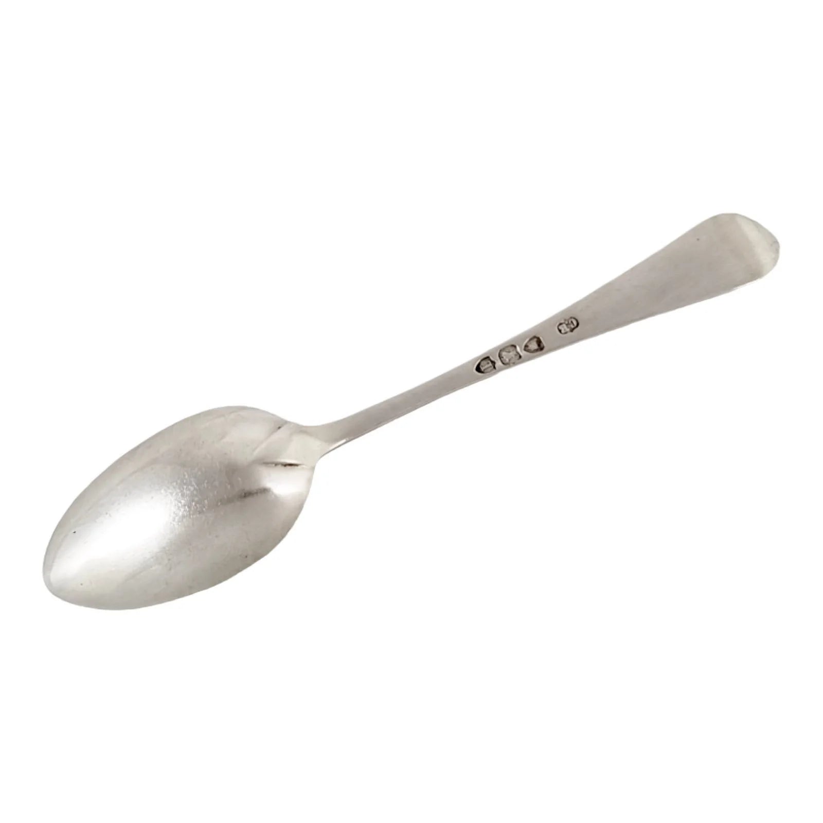 Victorian sterling silver Christening set, egg cup & spoon, fitted silk case, Charles Edward