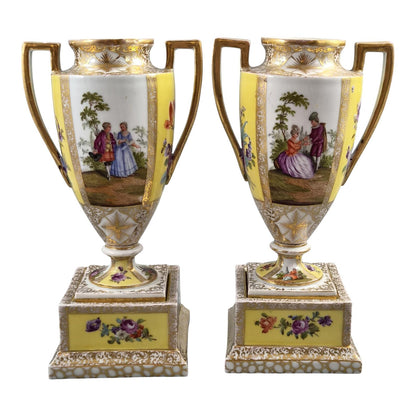 Helena Wolfsohn Dresden urns, Royal Yellow