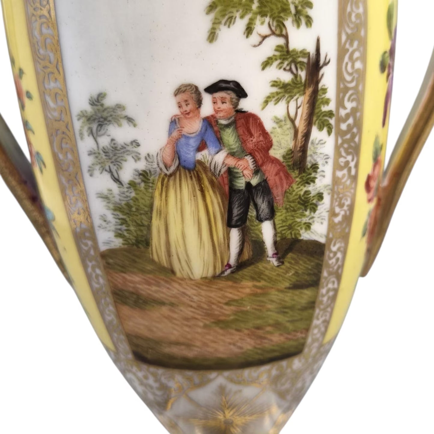 Helena Wolfsohn Dresden urns, Royal Yellow