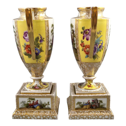 Helena Wolfsohn Dresden urns, Royal Yellow