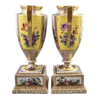 Helena Wolfsohn Dresden urns, Royal Yellow