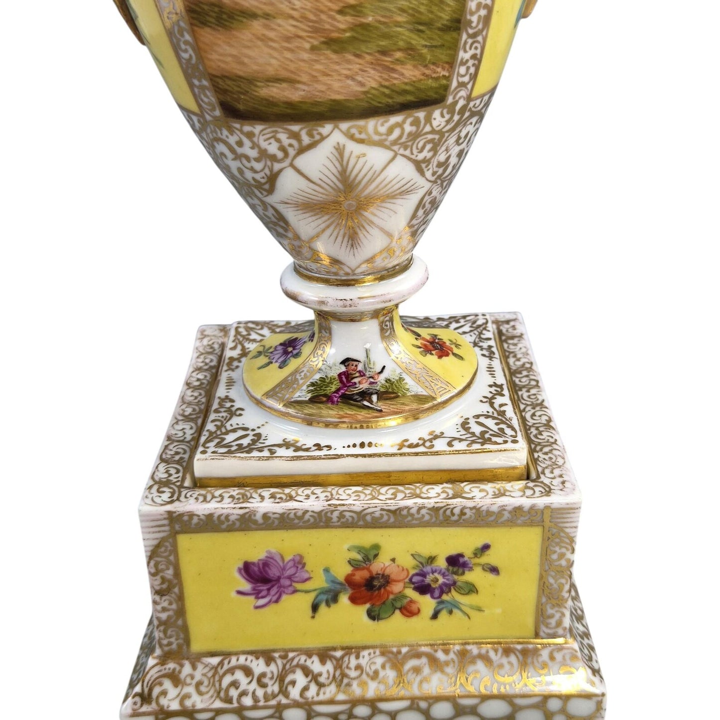 Helena Wolfsohn Dresden urns, Royal Yellow