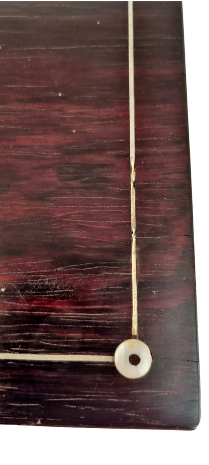 Victorian rosewood writing slope, converted keepsake box
