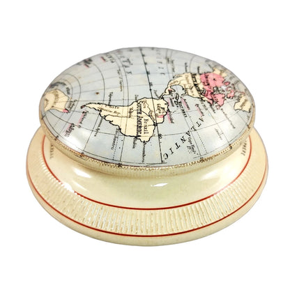 Macintyre Western Hemisphere paperweight, Bartholomew, 1889