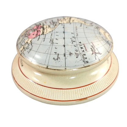Macintyre Western Hemisphere paperweight, Bartholomew, 1889