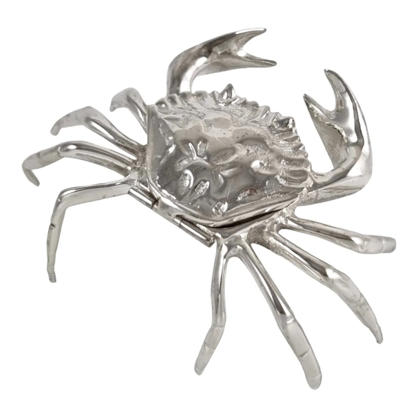 1920's James Deakin & Sons novelty silver plated crab / lobster table salt cellar