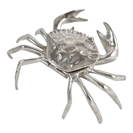 1920's James Deakin & Sons novelty silver plated crab / lobster table salt cellar